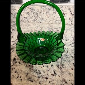 Vintage green dish